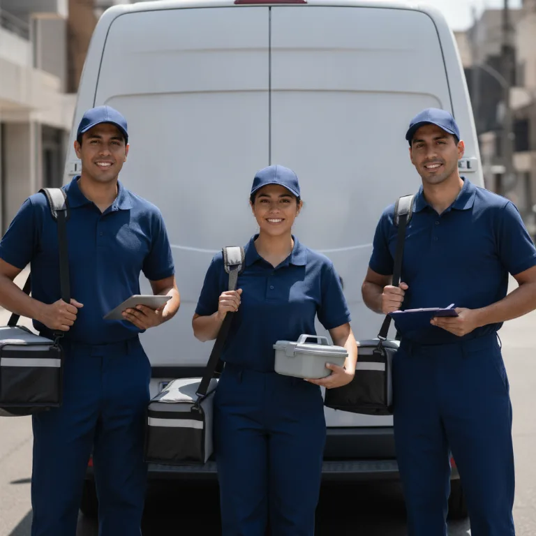 Entrega de Refeições equipe em Braganca